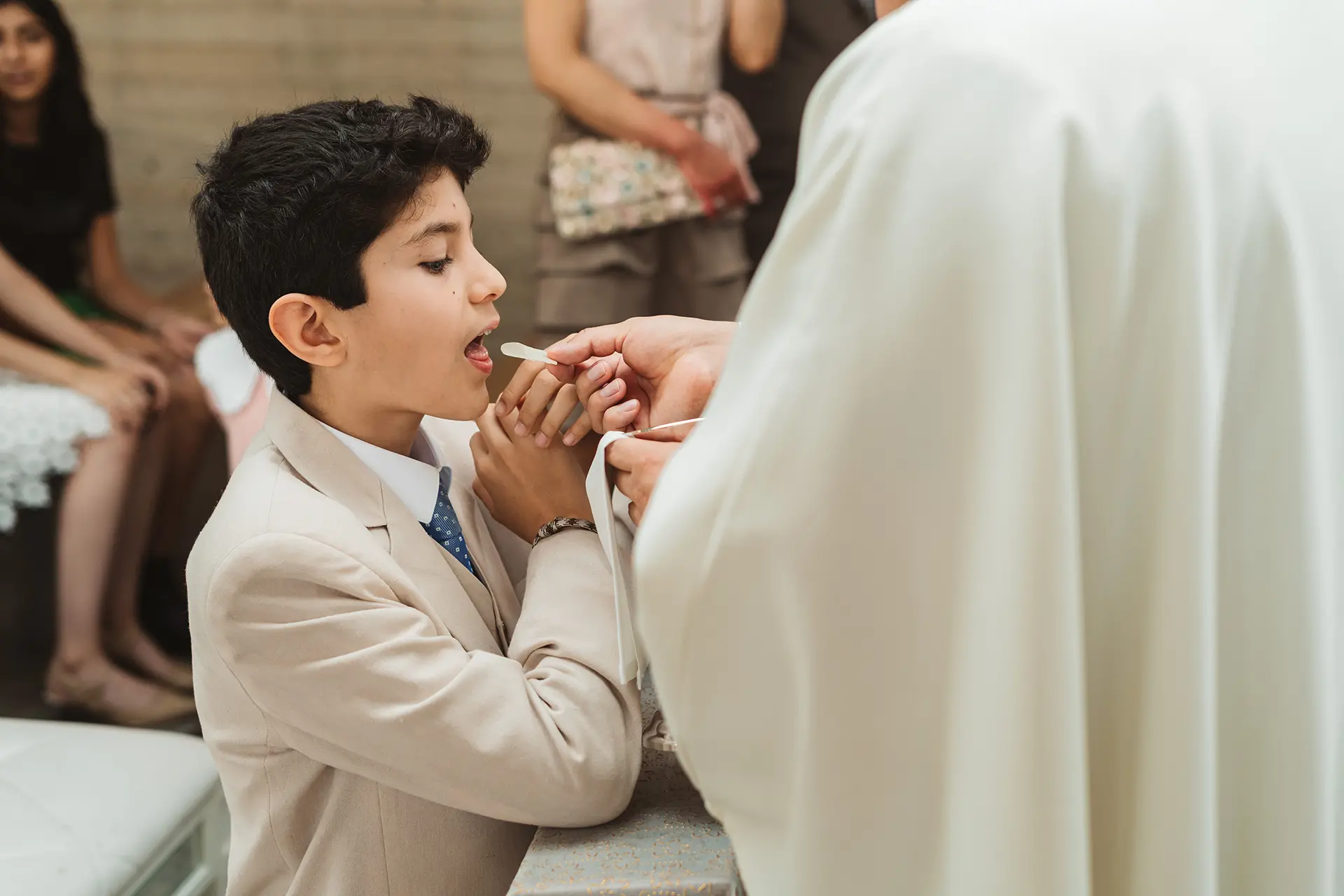 Communion baptism photographer spain